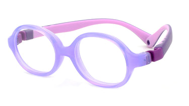 Girls Molly & Max Eyeglasses: Bingo - Purple - SpecSMART Eye Clinic (Diagonal View)